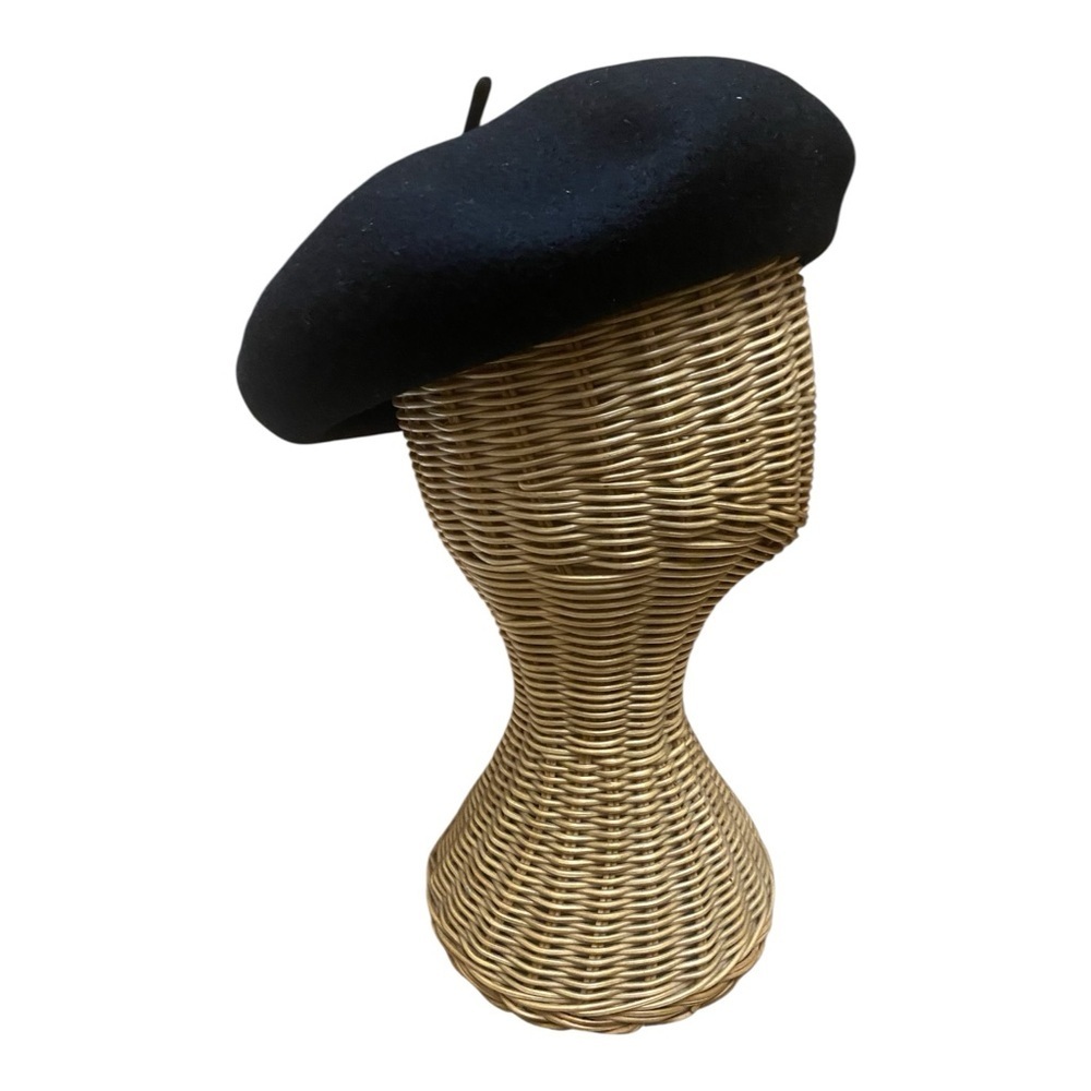Brixton Audrey Womens Black Wool Beret Hat - Picture 4 of 6